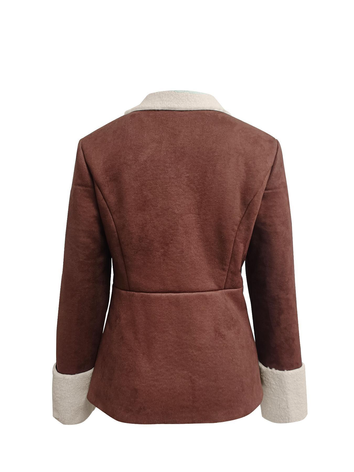 Women's Turn-down Collar Coat